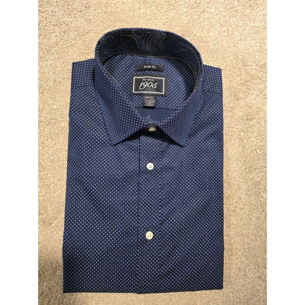 Jos a bank slim fit shirt*2 size 16 1/2-36 - Picture 4 of 4